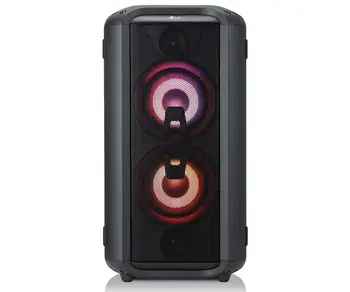 

LG XBOOM RL4 SISTEMA DE AUDIO DE ALTO VOLTAJE PORTATIL 150W BLUETOOTH USB FUNCIONES DJ Y KARAOKE