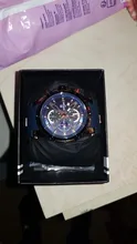 Reloj deportivo de lujo para hombres, cronógrafo de cuarzo, resistente al agua, color azul, nuevo, 2021