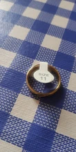Auxauxme-Anillo de boda con diseño de onda dorada para hombre y mujer, sortija de compromiso con grabado de nombre de amantes de la boda