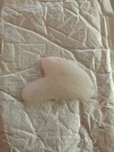 Natural Jade Gua Sha tablero raspador masaje de cuarzo rosa Jade Guasha piedra cara cuello levantamiento de la piel arrugas removedor de belleza