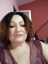 14 pulgadas Ombre pelo rubio Afro pelo rizado que teje 7 unids/lote extensiones de cabello sintético 6 mechones con cierre para las mujeres negras