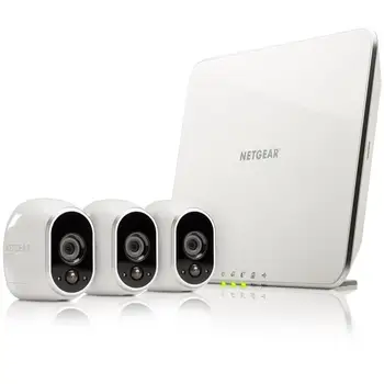 

Kit video surveillance system IP camera Wi-Fi Arlo Smart Home 3 x VMS3330 Indoor and Outdoor with night vision