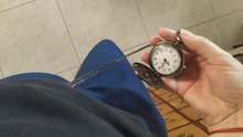 Reloj de bolsillo de cuarzo negro con diseño de cazador para niños, pulsera de mano con diseño de pulpo, con cadena de collar, estilo Steampunk, CF1173