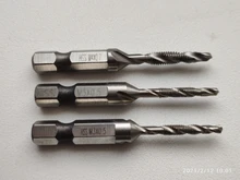 Drill-Bits Taps Screw-Tap Countersink Thread Metric Deburr Steel Quick-Change Hex Hss