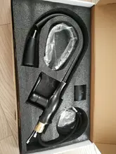 Quyanre negro grifos de cocina sacar fregadero de cocina grifo mezclador Palanca única grifo mezclador de agua grúa para cocina 360 rotación Mezclador