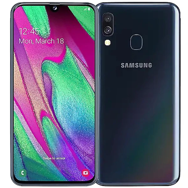 Смартфон SAMSUNG Galaxy A40 64Gb, SM-A405F, черный