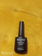 MIZHSE-esmalte de uñas en Gel UV, barniz de uñas semipermanente brillante en 6 colores, 10ML