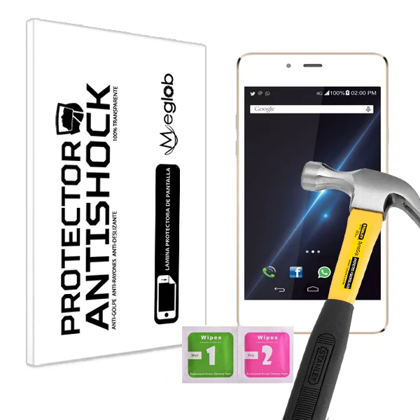 Screen protector Anti-Shock Anti-scratch Anti-Shatter compatible with Lanix Ilium L950 | Электроника