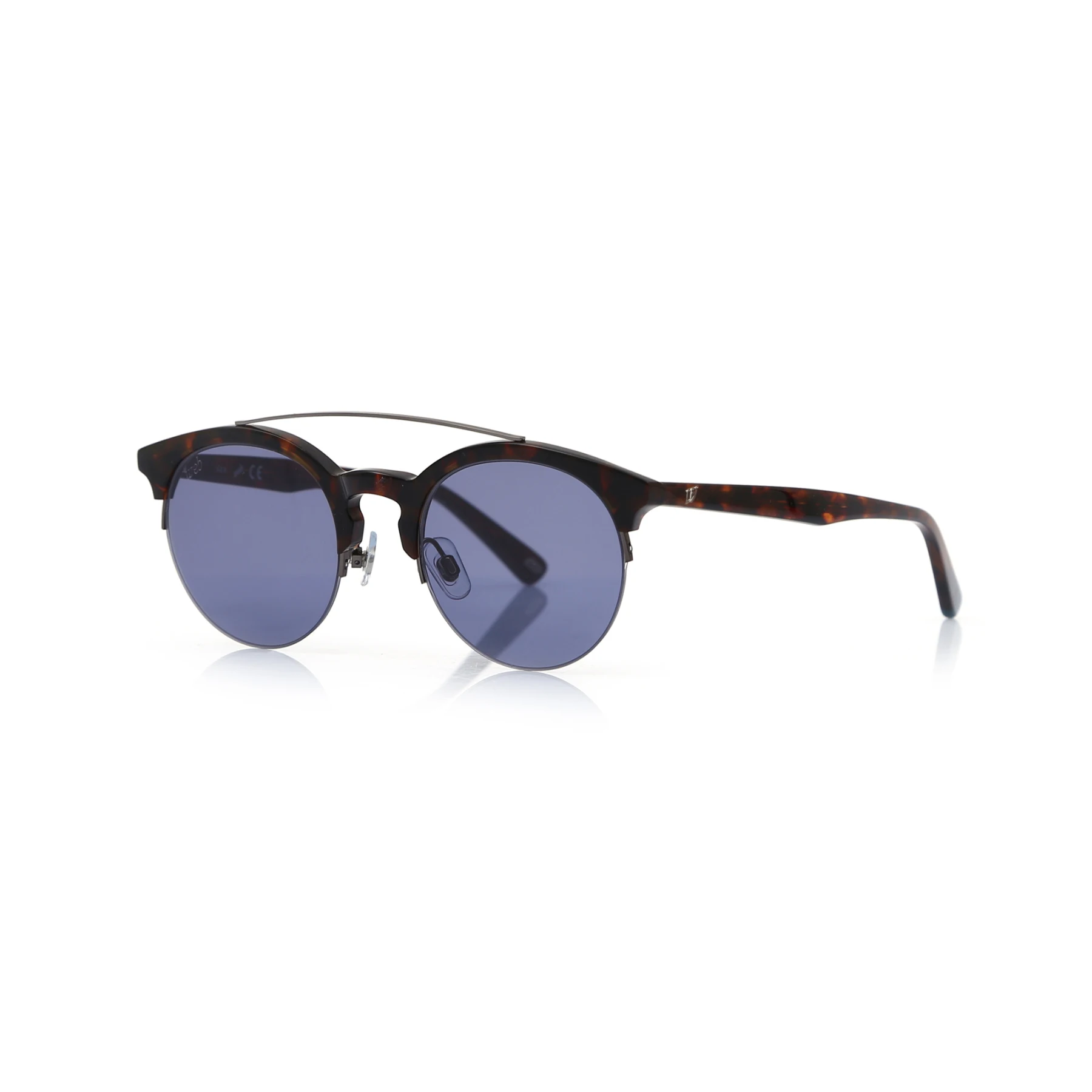 

Unisex sunglasses w 0192 52v bone Brown organic oval aval 49-22-145 web