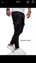 Pantalones de jogging informales para hombre, ropa de calle, Cargo, multibolsillos, Fitness, gimnasio, moda fina, 2020