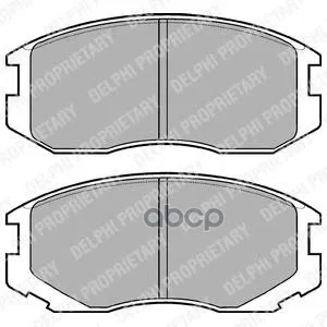 Колодки Передние Daihatsu Terios(J1-J2), Mitsubishi Colt Iv-V, Lancer Iv-Vi Lp1594 Delphi арт. LP1594