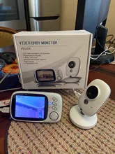 Video monitor para bebé 2.4G, cámara de seguridad para niñera inalámbrica con LCD de 3.2 pulgadas, audio bidireccional, sonido, visión nocturna, vigilancia, VB603