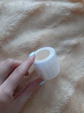 Película transparente de plástico transparente para maquillaje permanente, accesorios de tatuaje de cejas, 1 Uds.