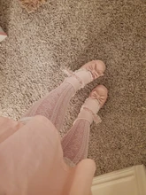 Las niñas dulce Lolita volantes encaje zapatos de boda de novia del alto Talón de las mujeres limita vestido de princesa hombres rosa de talla grande 34-48