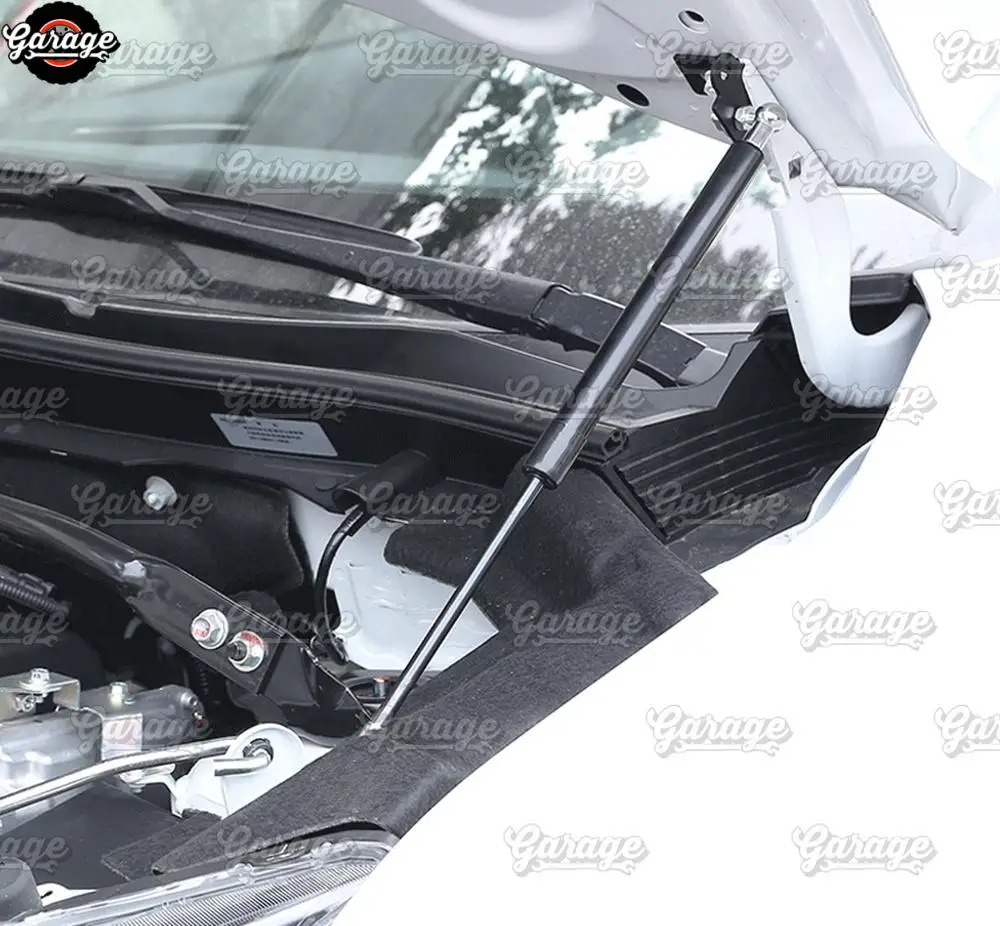 Стойки амортизатора капота для Mitsubishi Eclipse Cross- нержавеющая сталь литье 1 комплект/2 шт украшение автомобиля стиль
