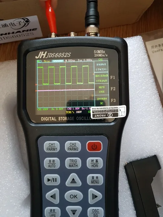 Портативный цифровой Ручной осциллограф Jinhan JDS6031 1CH 30 м ...