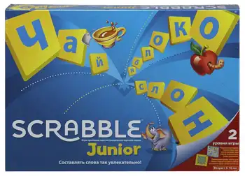 

Toy games "Scrabble for children"