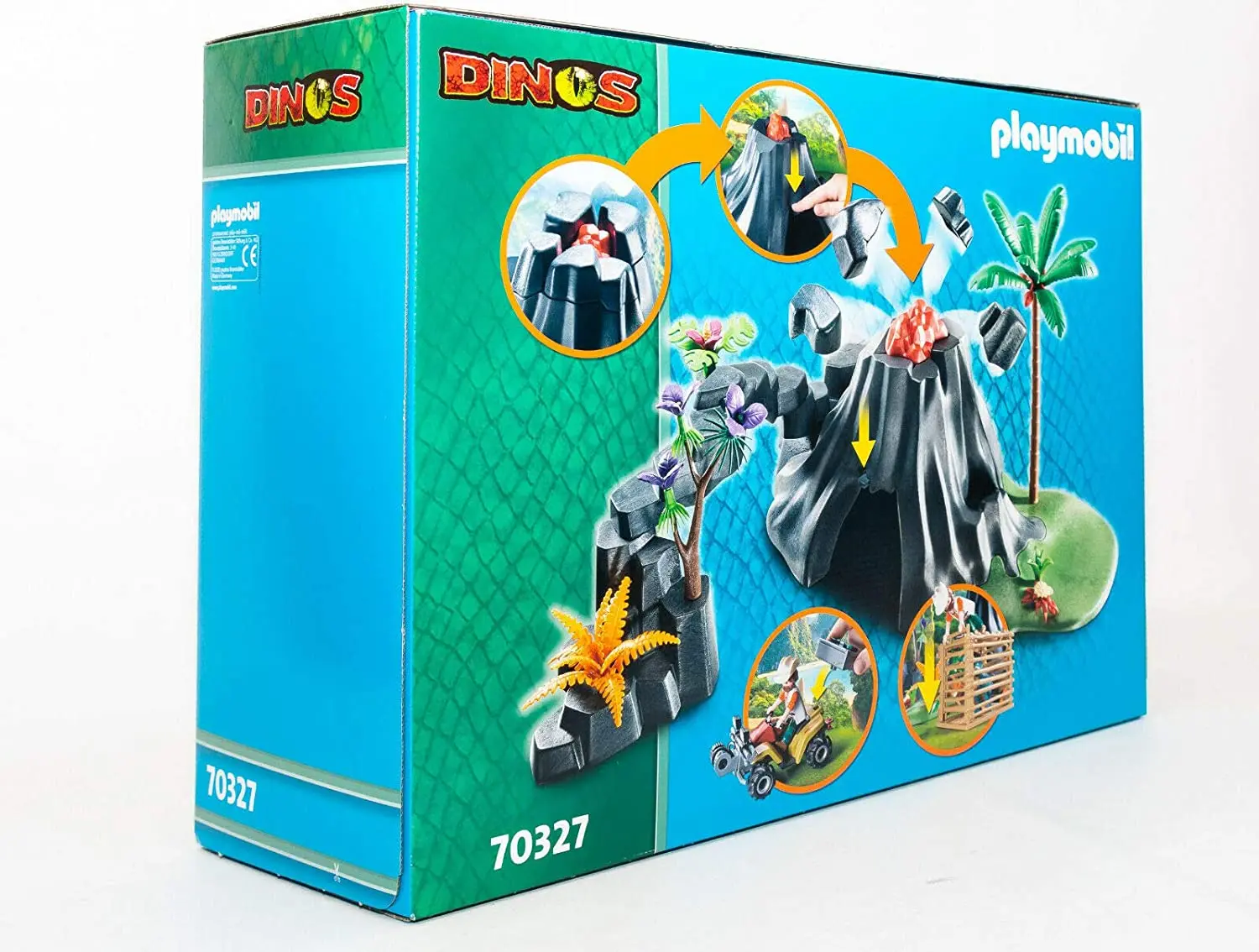 Details about   Playmobil 70327 Dinosaur Figures Dino Set T-REX VOLCANO Toy Set Gift show original title 