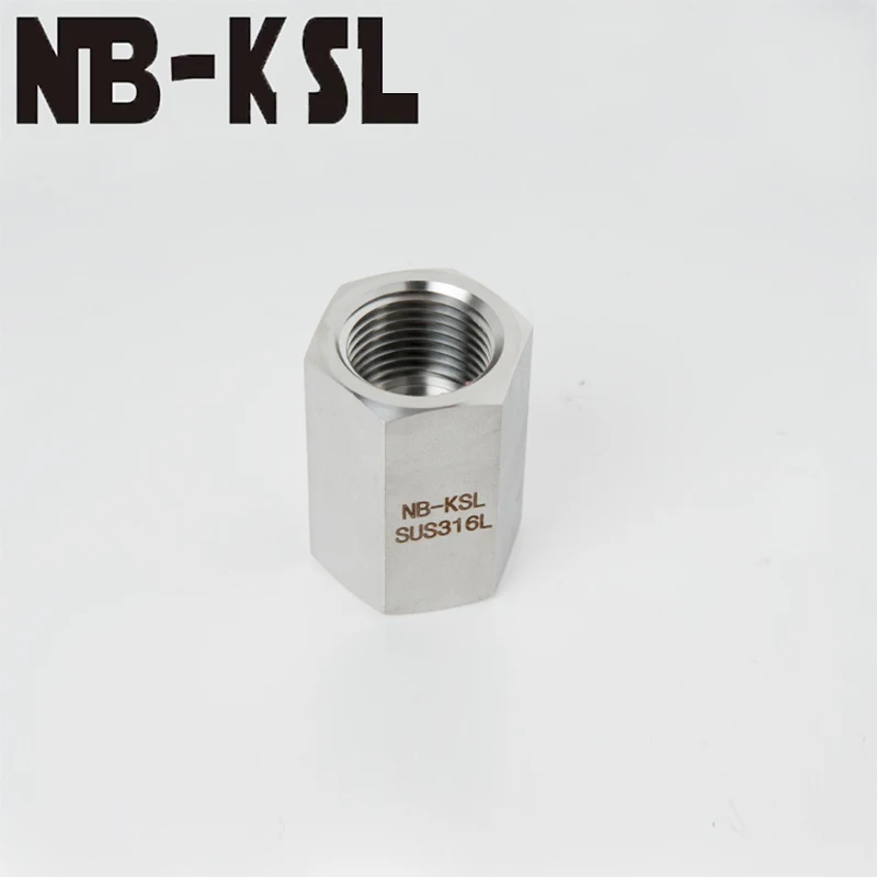 3/"-1/2" SS316 Двойная Внутренняя резьба Прямая-через вращающиеся фитинги переменный диаметр преобразования женский резьбовой шов