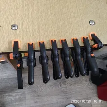 Plastic Clips Spring-Clamp Working-Tools Adjustable-Clamps Wood Outillage 3inch for 6pcs/Lot