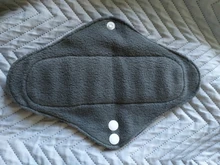 Washable Menstrual-Pads Panty-Liner Bamboo-Charcoal with Inner-Cloth Open-Size 16--22cm