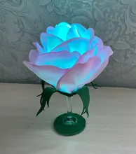Vase-Bowl Submersible Light Party-Decoration Night-Lamp Battery-Operated Remote-Controlled