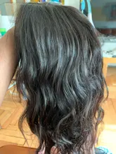 Human-Hair Closure Lace Middle-Part Natural-Wave Black-Women Brazilian Glueless Wignee