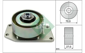 

INA Tensioner Pulley, v-ribbed belt for CITROEN XSARA PEUGEOT 206