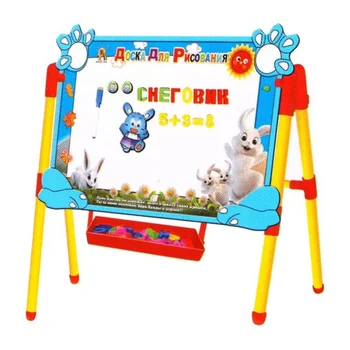 

Board floor 2-sided (63 letters, marker, chalk, album, 6-color pen) our toy r009t