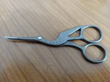 Tijeras de acero inoxidable de colores para manualidades, 1 Uds.