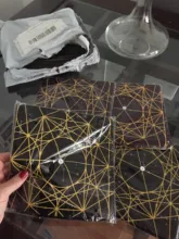 Tablecloth Card-Mat Tarot-Card Divination Altar Metatrone Crystal Astrology Velvet Grid
