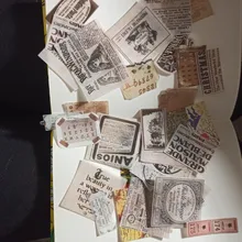 55 Unidades/Paquete de pegatinas retro de París, pegatinas de viñetas para diario, álbumes de recortes, papelería escolar, pegatinas para diario