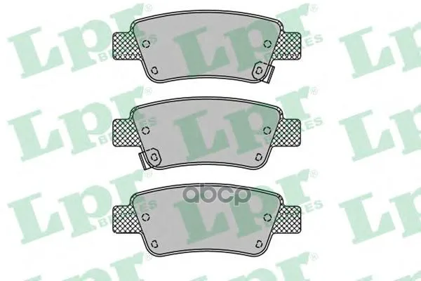 Колодки Тормозные Honda Cr-V Iii 07- Задние Lpr 05p1455 Lpr арт. 05P1455