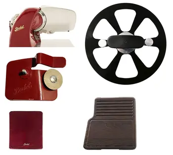 

Berkel - Home Line 200 + Tagliere in Frassino Termotrattato + Cover Affettatrice Rossa + Disco Rimuovi Lama + Accessorio affila