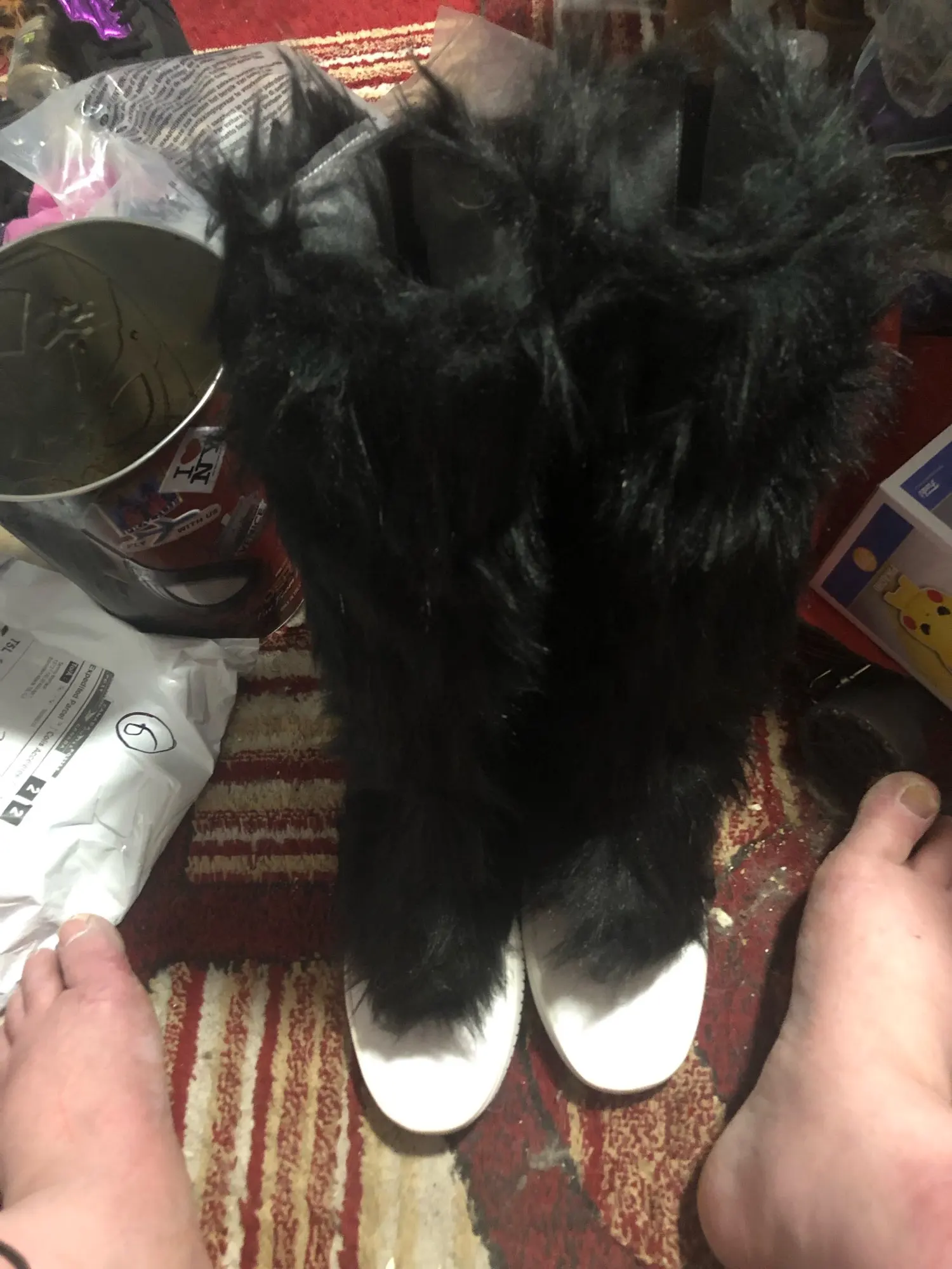 Anime Demon Slayer Kimetsu no Yaiba Hashibira Inosuke cosplay buty wykonane  na zamówienie tanie i dobre opinie