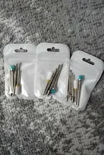 7 unids/set diamante cortadores para manicura uñas taladro mm broca para fresa para pedicura máquina quitar Gel accesorios de uñas herramientas