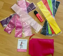 Bandas de goma elásticas para Fitness, 5 unidades por juego, equipo de entrenamiento para gimnasio, ligas de resistencia