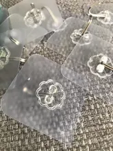 Colgadores de pared de puerta autoadhesivos transparentes para 20 piezas, ganchos de succión de carga pesada, ventosa de taza para cocina y baño