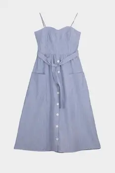 

Trendyol Belted Striped Dress TWOSS20EL2584