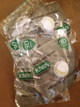 Mascarilla facial KN95 con válvula de respiración, máscara antipolvo con válvula equivalente a FFP2, cerca de FFP3, 1/5/10/20/50/100 Uds.