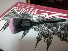 LAIKOU-cepillo de polvo para manicura rosa, brochas para colorete en polvo, Gel para uñas a la moda, accesorios de Material para uñas