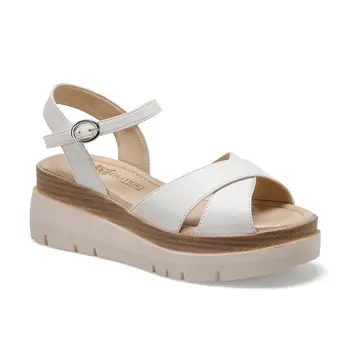 

FLO 20S-613 White Women Sandals BUTIGO
