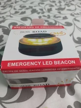 NK SOS Road- Baliza luz de Emergencia | Luz de Emergencia Autónoma | Luz LED | Señal V16 de Preseñalización de Peligro
