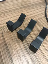Double-Hook Kitchen-Accessories Bathroom Black White Livingroom for 5PCS