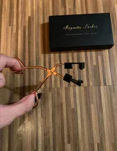 MB3K 5 magnético pestañas naturales con 3D imán hecho a mano 8 Uds magnético pestañas pinzas de visón pestañas faux cils magnetiqu