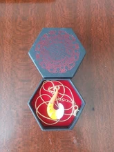 Hanreshe-collar con colgante de zorro Ladybug para mujer, cadena dorada, joyería de Anime, gargantilla de fiesta, collar de esmalte