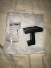 Robe Hook Paper-Holder Towel Rail-Bar-Rack Bar-Shelf Bathroom-Hardware-Set Tissue Black