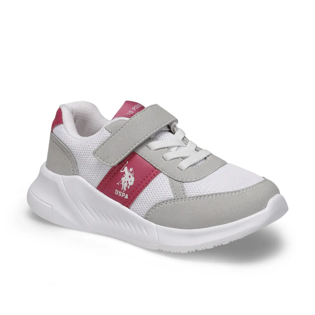 FLO IMPISH/белые женские детские кроссовки U.S. POLO ASSN. |