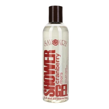 

Savonry shower gel without SLS cranberry Morse