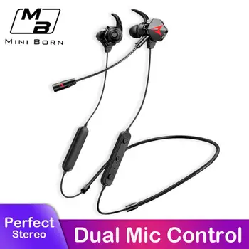 

Mini Born Wireless Bluetooth Gaming Earbuds Earphone HD Stereo Headset Sport Earphone Noise Canceling Stereo Earphones